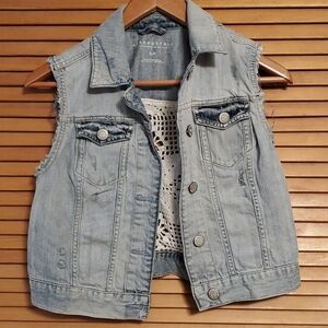 Aeropostale Jean Vest